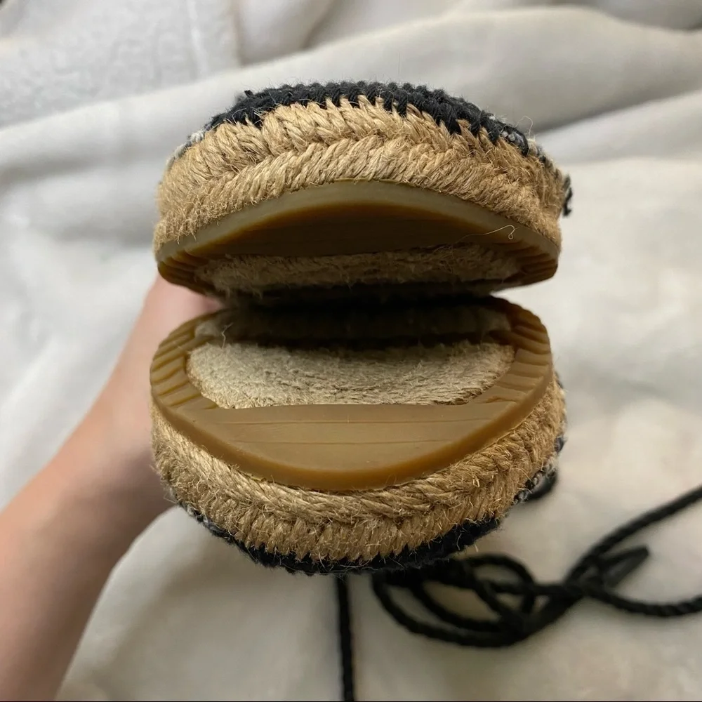 Ugg | Libbe Serape Espadrilles Blue Size 9 Stripes